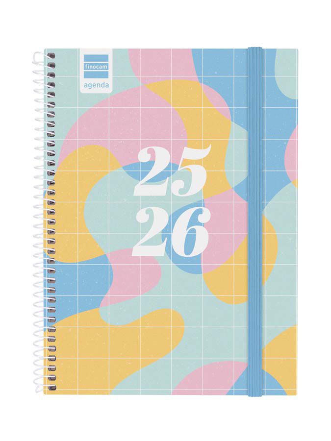 Agenda Finocam escolar Secundaria 1/4 sem/vista cat 2025-26 art