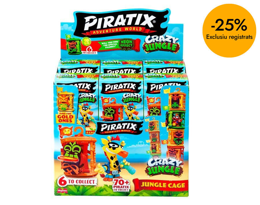 Piratix Crazy Jungle Cage - Surtido