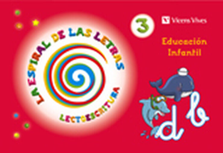 Lectoescritura 3 Espiral De Letras Infantil 5 Años