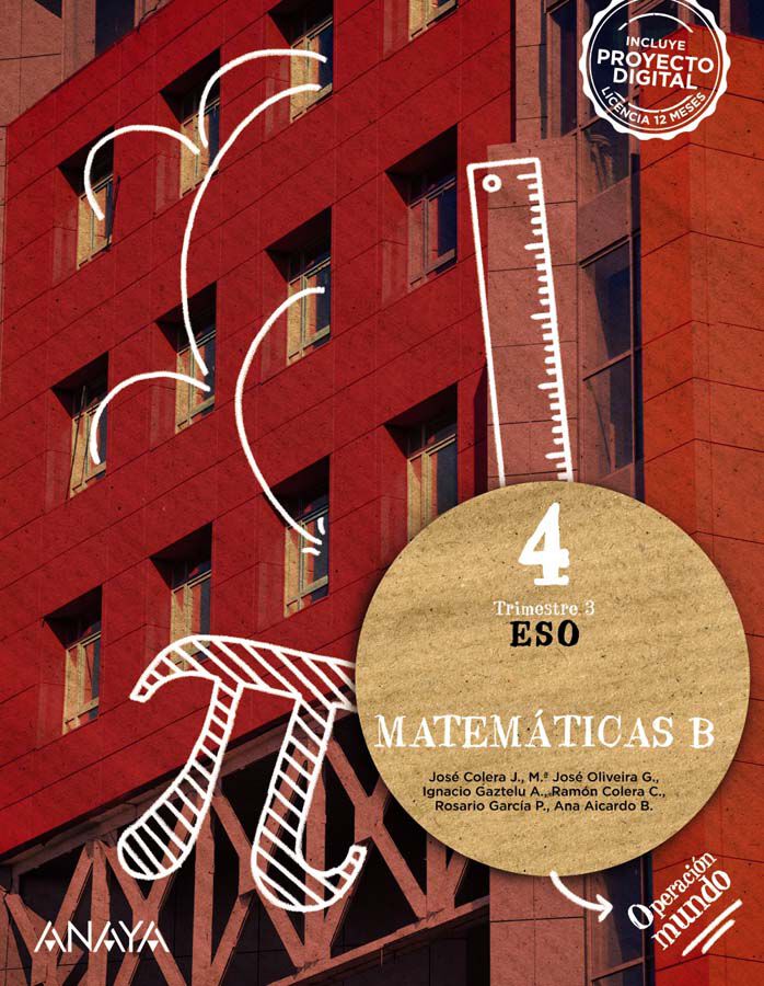 Matem&aacute;ticas B 4