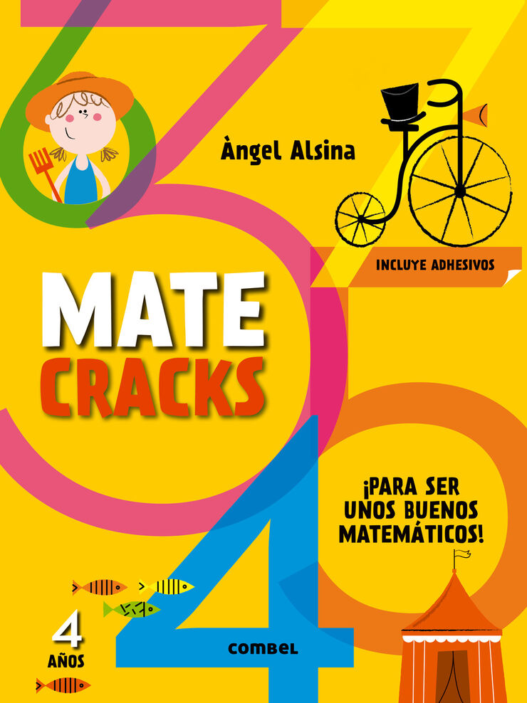 Matecracks. Actividades de competencia matemática: números, geometría, medida, lógica y estadística 4 años