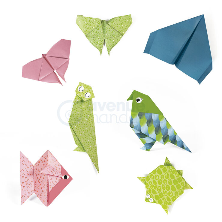 Caixa creativa Origami Avenue Mandarine