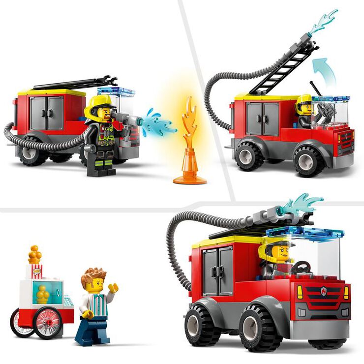 LEGO® City Parque de Bomberos y Camión de Bomberos 60375