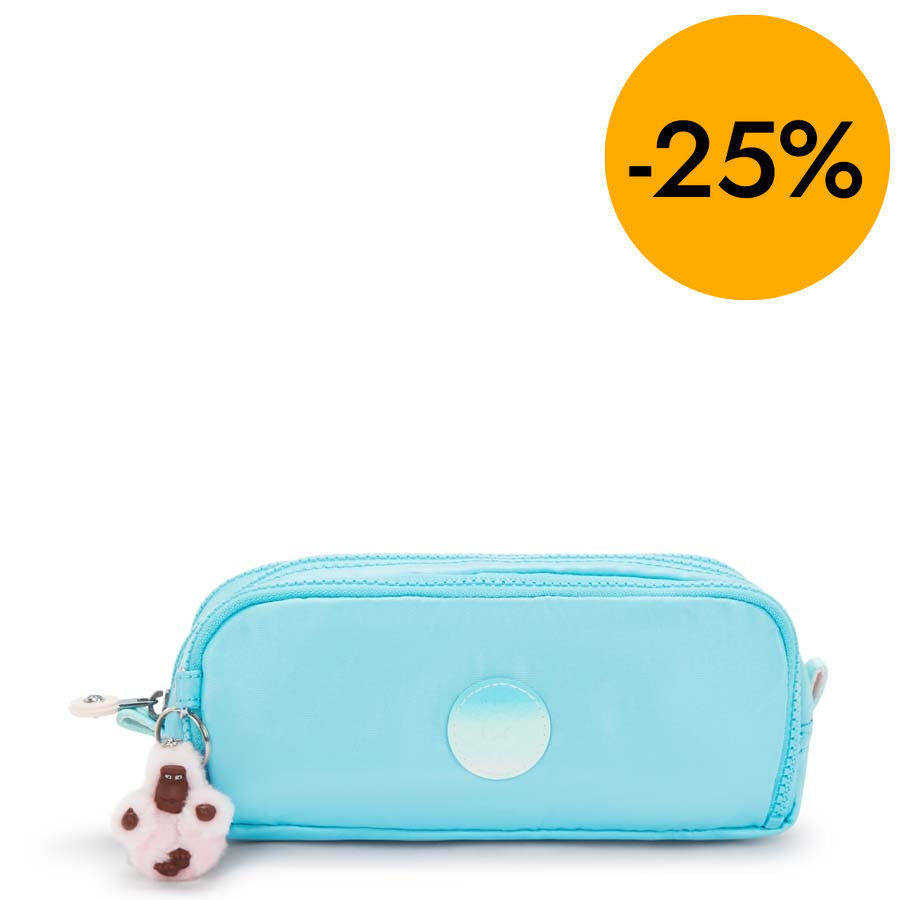 Estuche Kipling Gitroy Sea Blue Met