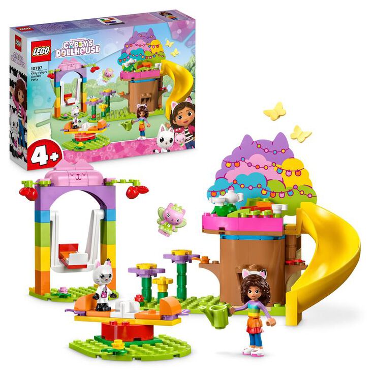 LEGO® Casa de Muñecas de Gabby Fiesta en el Jardín del Hada Kitty