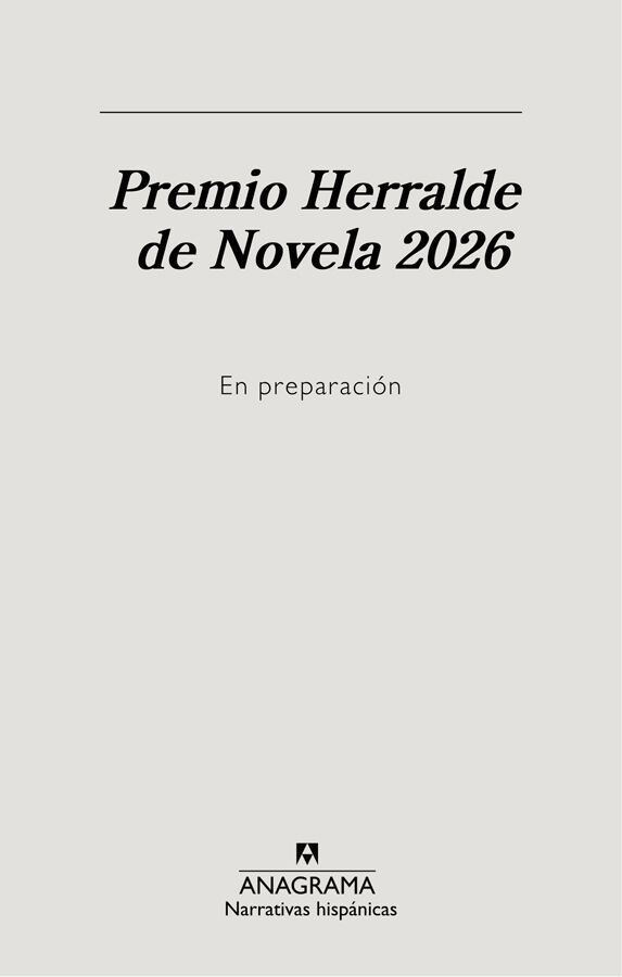 Premio Herralde de Novela