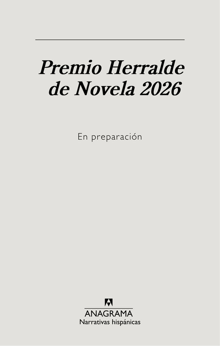 Premio Herralde de Novela