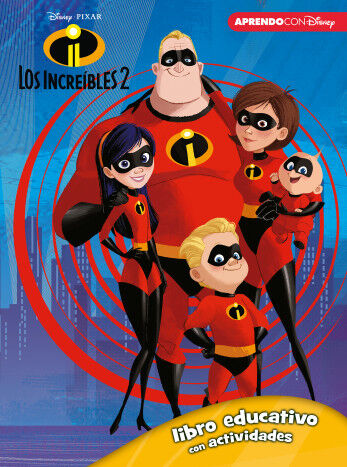 Los Incre&iacute;bles 2 (Libro educativo Disney con actividades)
