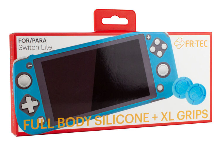 Switch Lite Funda Silicona + Grips