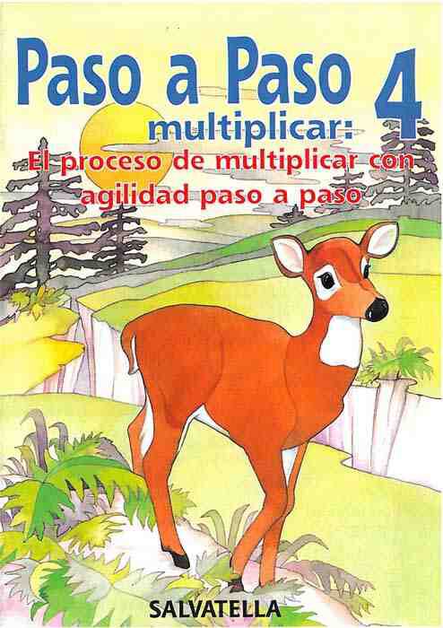 Paso a paso Multiplicar 4 Salvatella