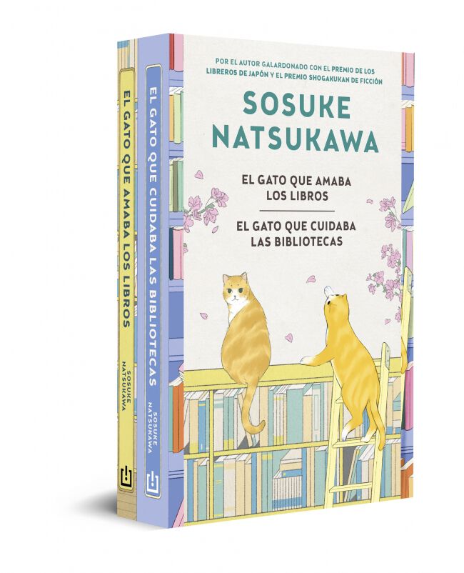 Pack El gato que amaba los libros (contiene: El gato que amaba los libros | El gato que cuidaba a las bibliotecas
