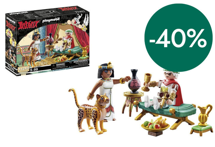 Playmobil Astérix César y Cleopatra 71270