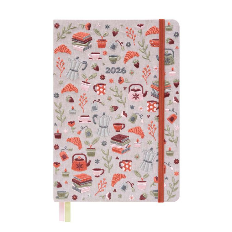 Agenda Kokonote sem/vista ingl&eacute;s 2026 Aura Cozy Roast