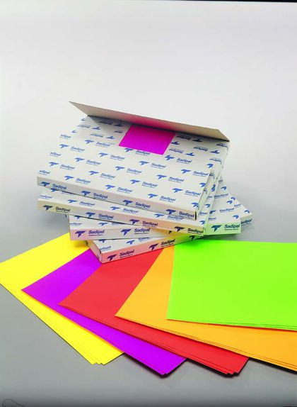 Cartulina Sadipal Fluo 500x650 mm - Abacus Online