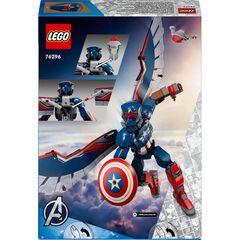 LEGO® Super Heroes Figura para Construir: Nuevo Capitán América 76296