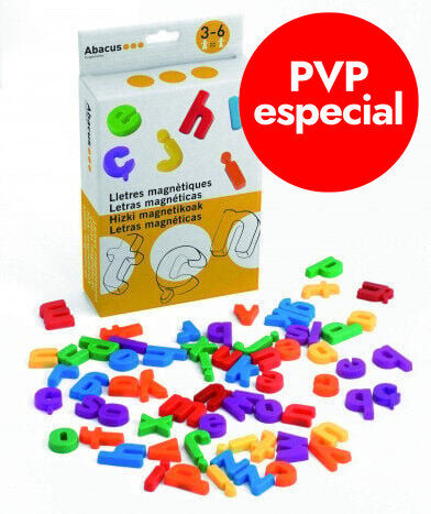 Letras Magn&eacute;ticas Min&uacute;sculas Abacus