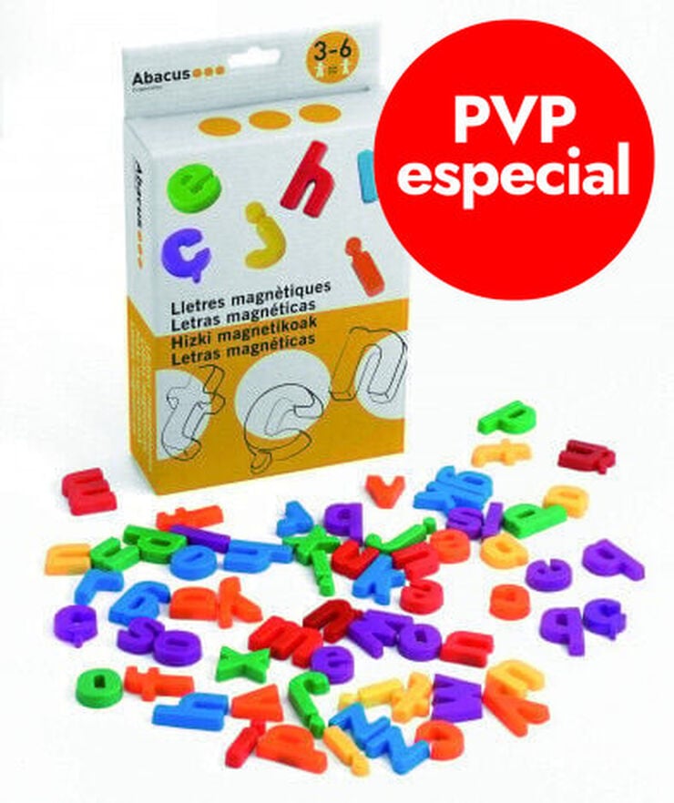 Letras Magn&eacute;ticas Min&uacute;sculas Abacus