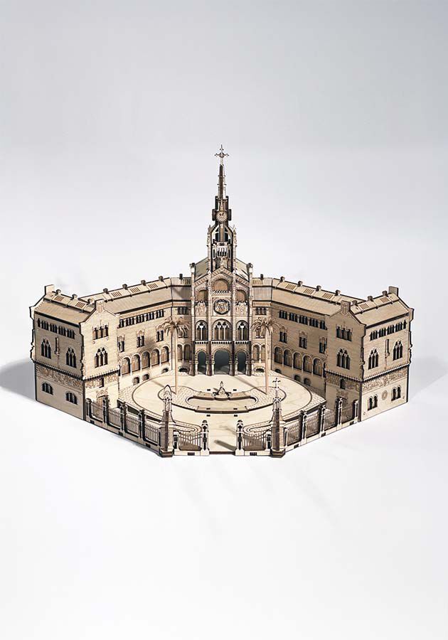 Maqueta Ambwood Hospital de Sant Pau