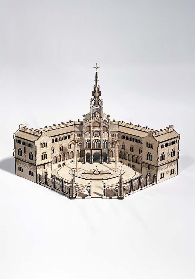 Maqueta Ambwood Hospital de Sant Pau