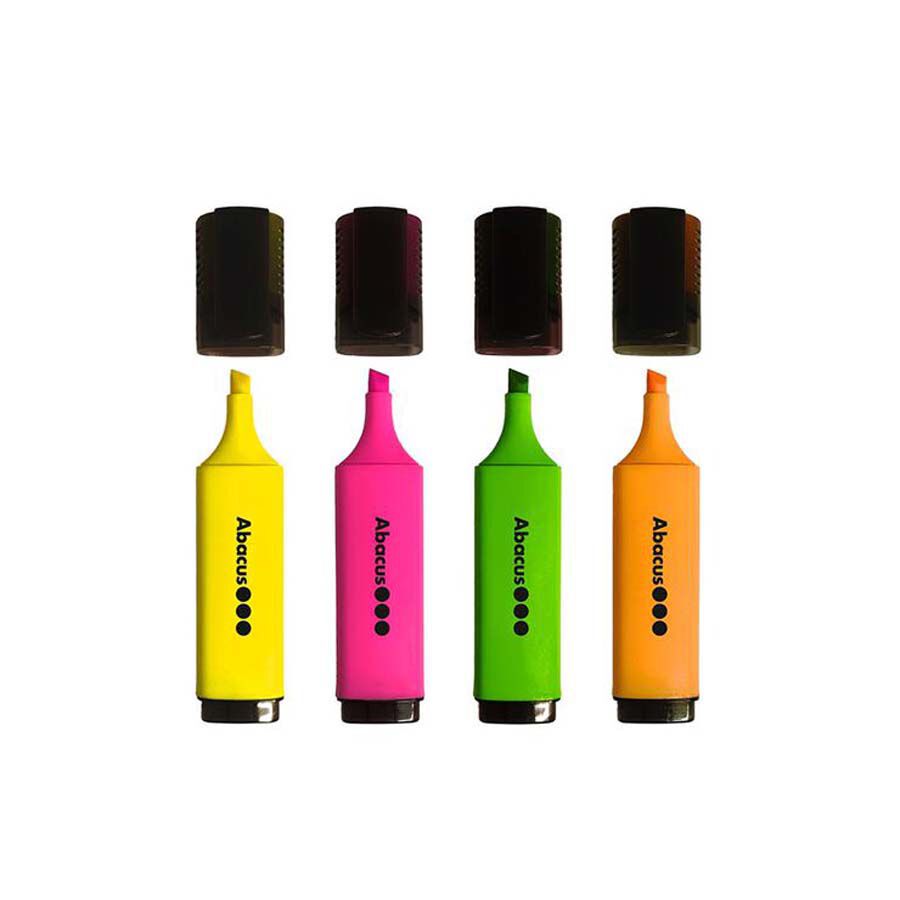 Marcador fluorescent Abacus 4 colors