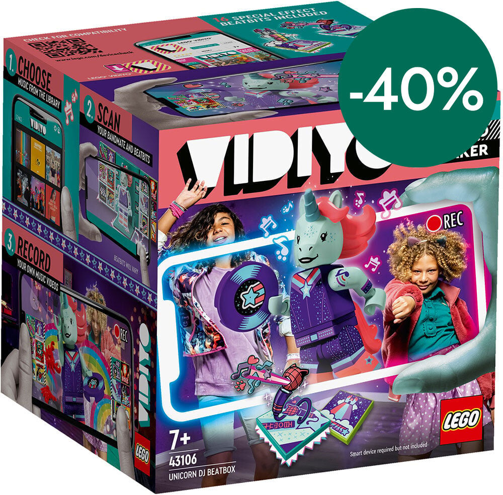 LEGO&reg; Vidiyo Unicorn Dj Beatbox 43106