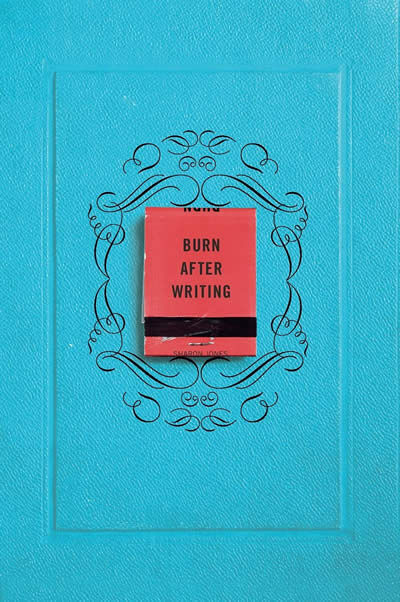 Burn after writing (blue)