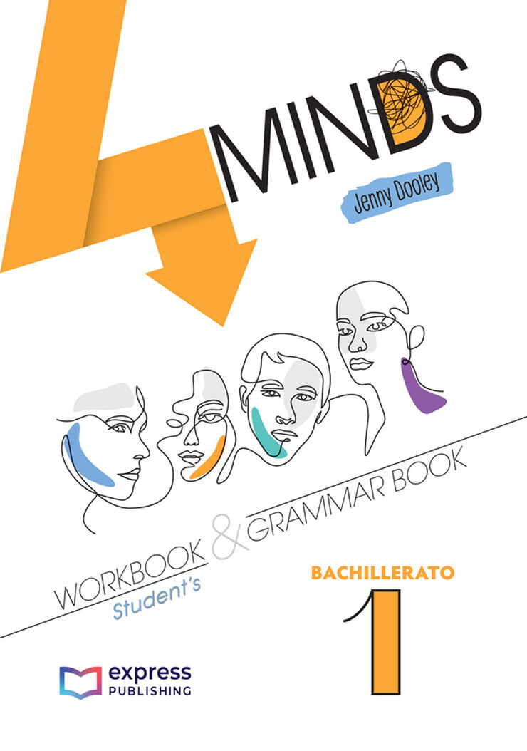 4minds workbook & grammar book 1