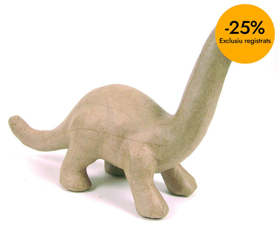 Figura papel mach&eacute; D&eacute;copatch Dino 15cm