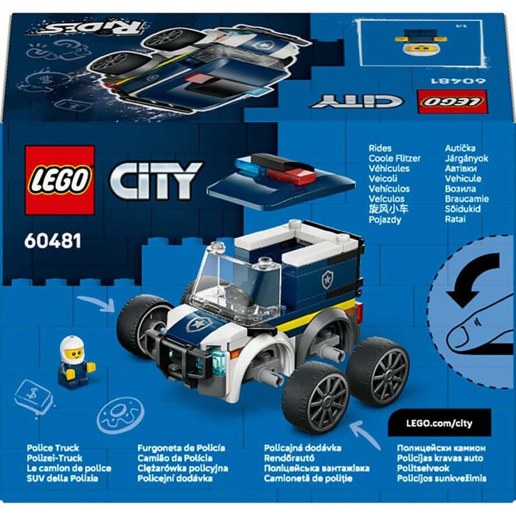 LEGO&reg; City Vehicles: Furgoneta de Policia 60481