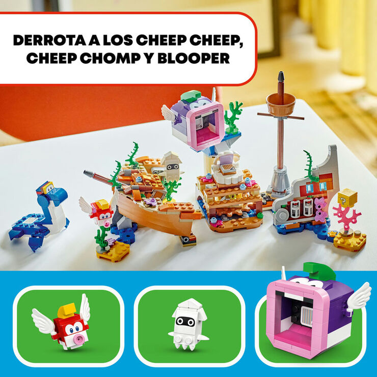 LEGO® Super Mario Set de Expansión: Dorrie y el buque naufragado 71432