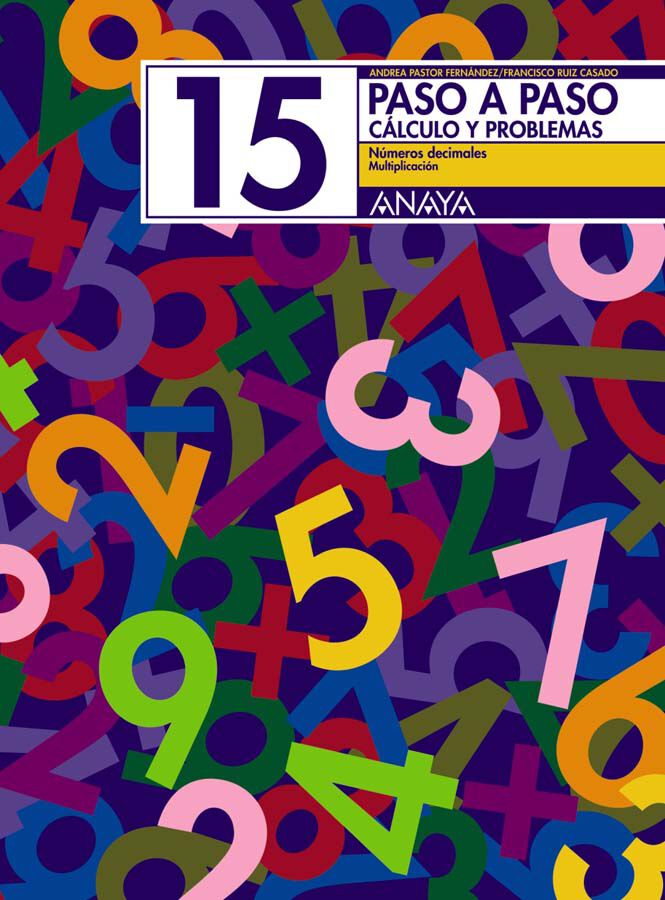 Matem&aacute;ticas 15 Paso A Paso Primaria