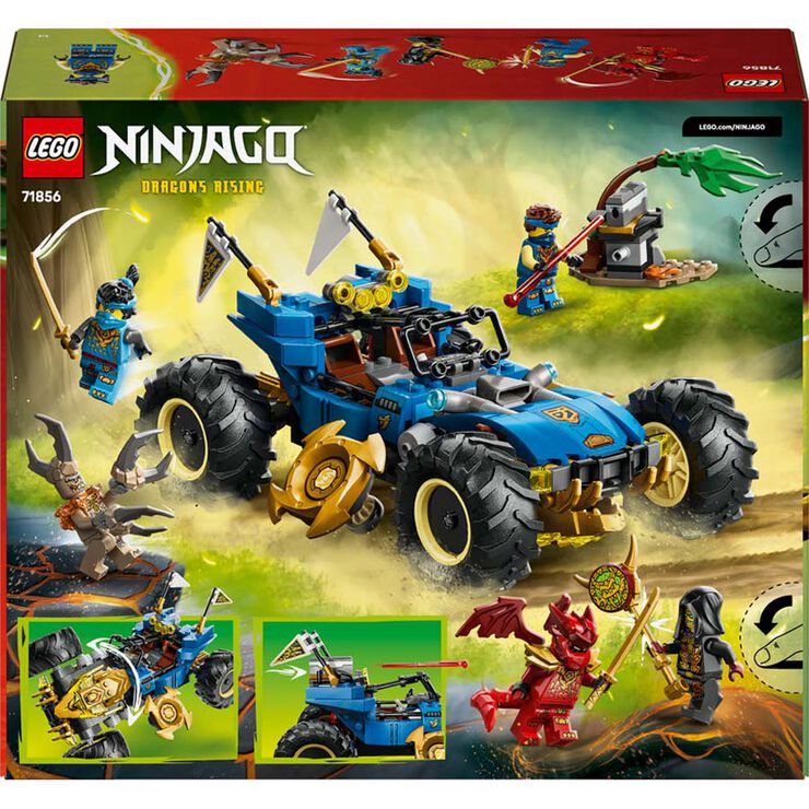 LEGO&reg; Ninjago Cotxe Transformable de Jay 71856