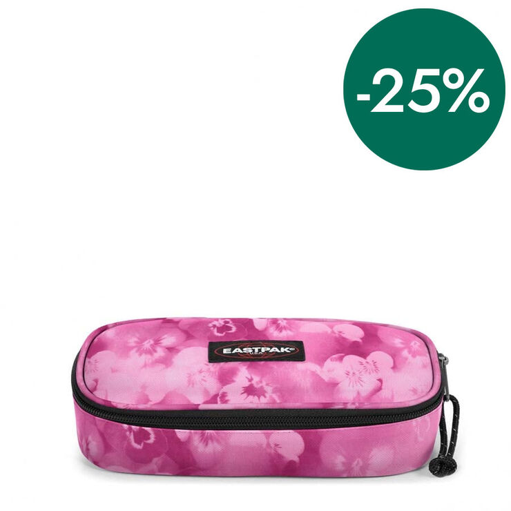 Estoig Eastpak oval Flower Blur pink