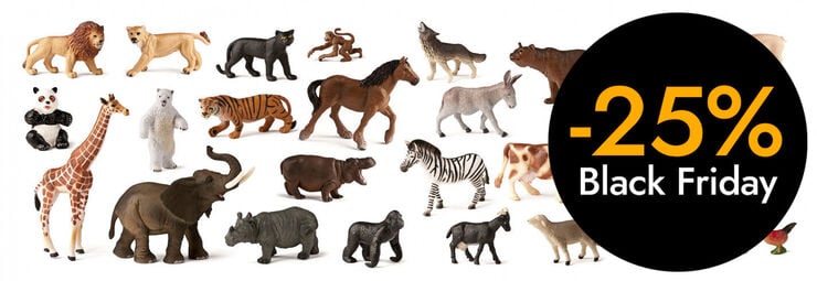 Animals salvatges i de granja 30 unitats