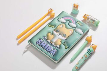 Libreta 3D iTotal Shiba
