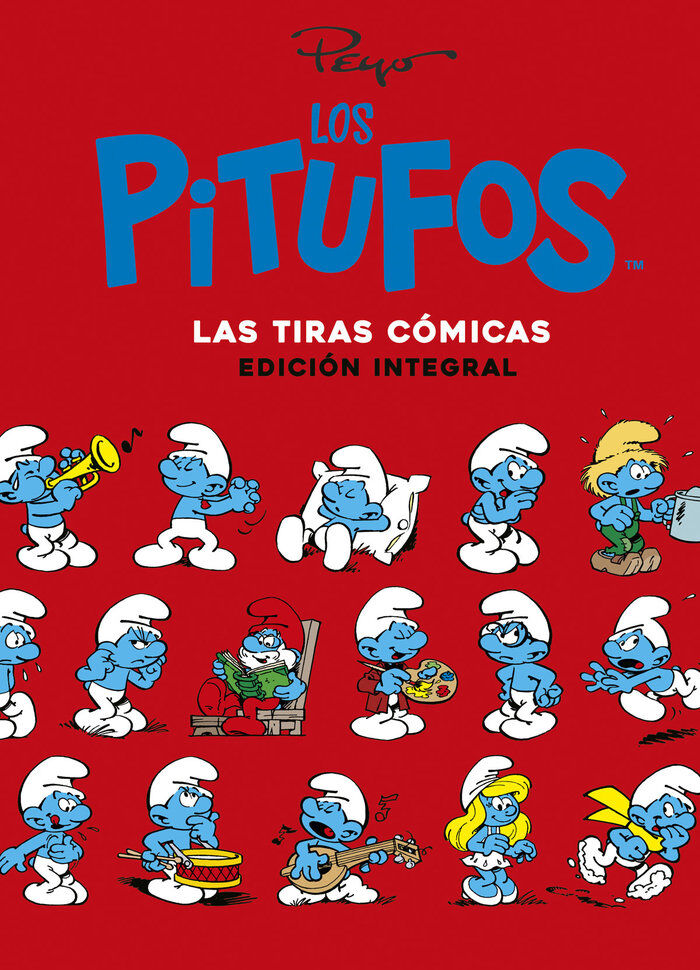 Los pitufos. Las tiras c&oacute;micas