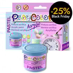Pintura acrílica Playcolot Pastel 40ml 6 colors