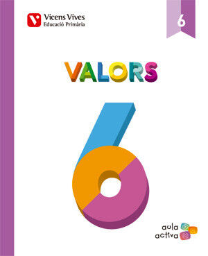 VALORS AULA ACTIVA 6e PRIM&Agrave;RIA Vicens Vives 9788468229386