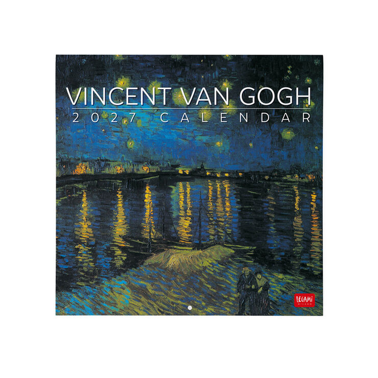 Calendario Legami 30x29 Pared Van Gogh Multiling&uuml;e 2027