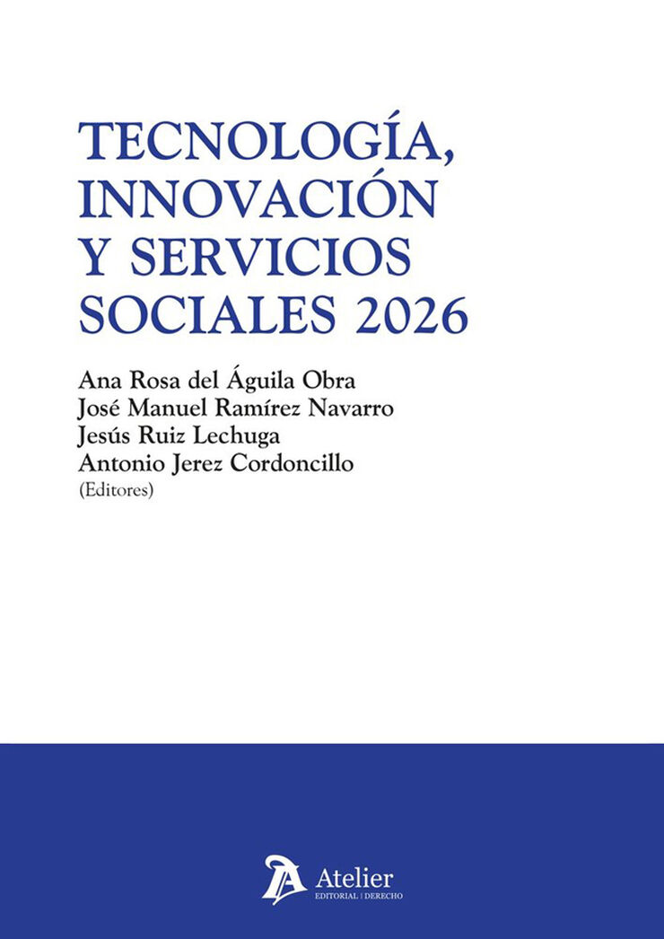 Tecnolog&iacute;a, innovaci&oacute;n y servicios sociales 2026
