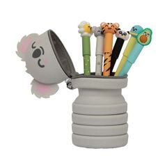 Set 6 Bolígrafos borrables + Estuche Koala