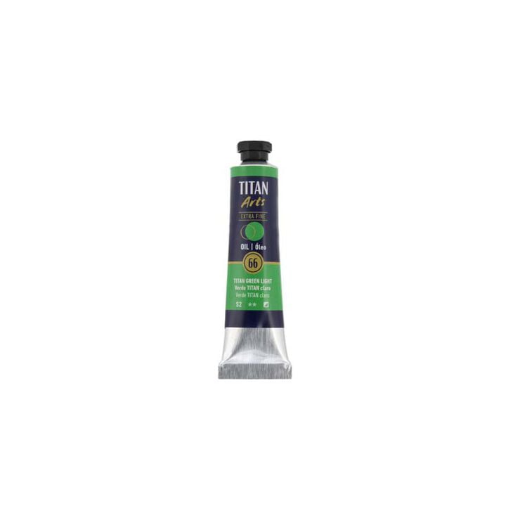 Pintura al &oacute;leo Titan 20ml verde titan claro