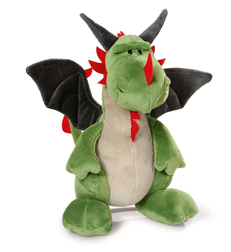 Peluche Dragón Verde 20 cm