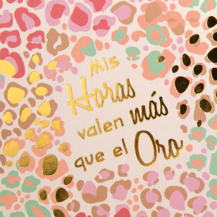 Agenda Finocam Talkual 1/4 sem/vista horizontal cas 2026 Oro