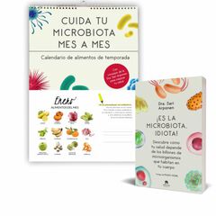 Pack ¡Es la microbiota, idiota! + Calendario alimentos de temporadamicrobiota