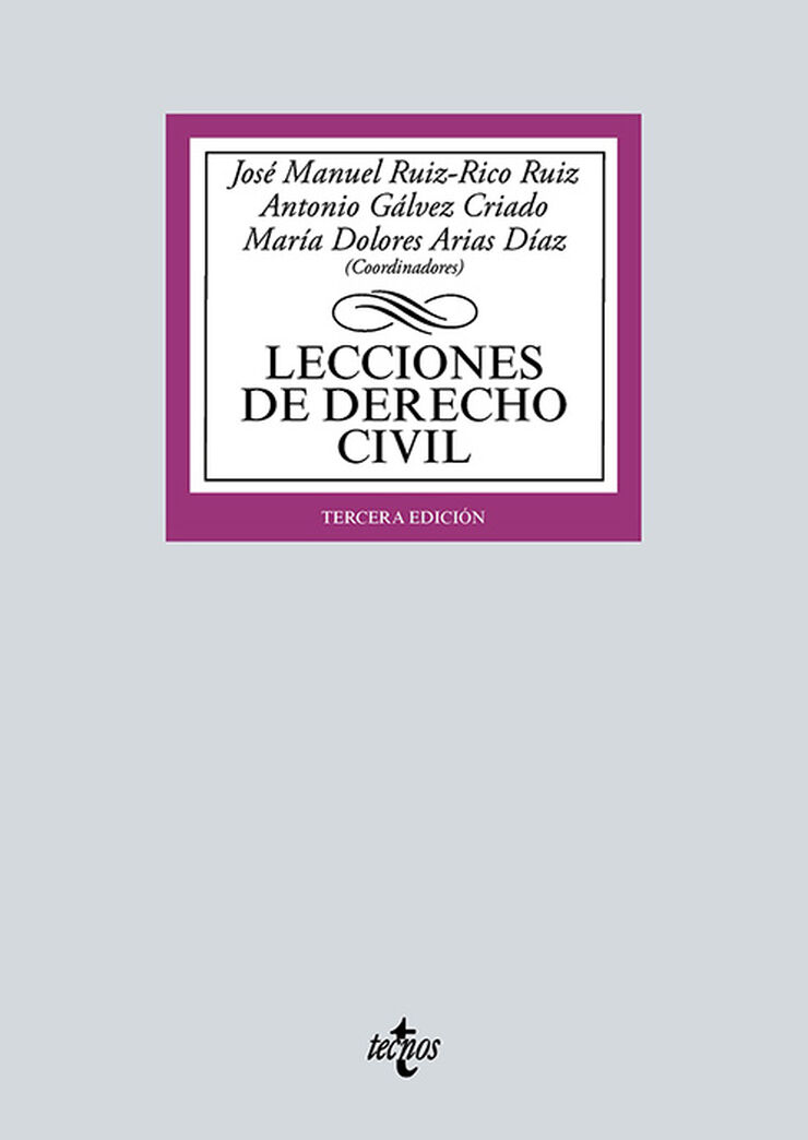 Lecciones de Derecho Civil