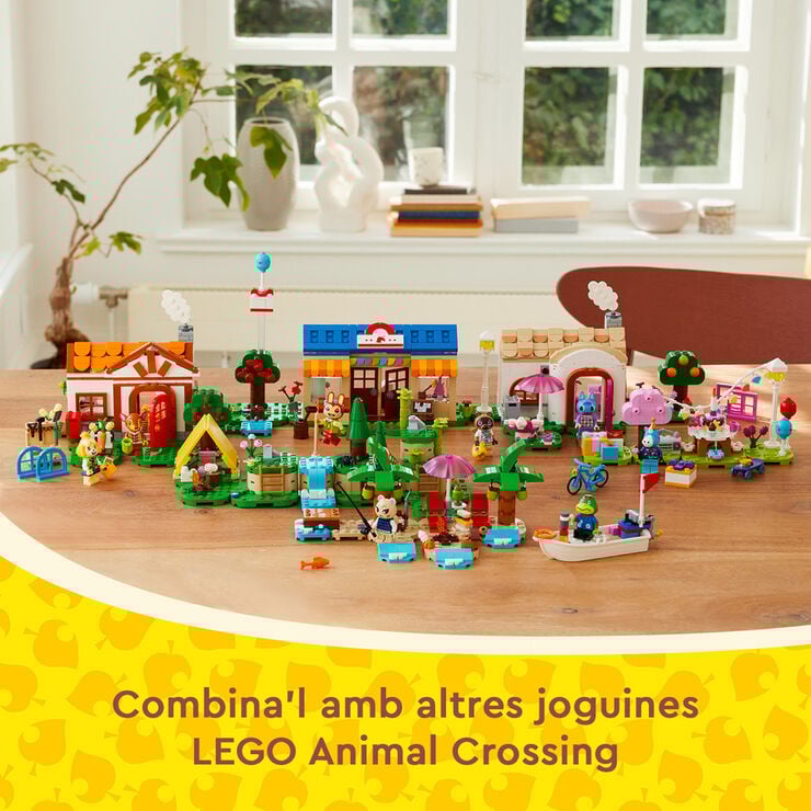 LEGO® Animal Crossing Mininook y casa de Minina 77050