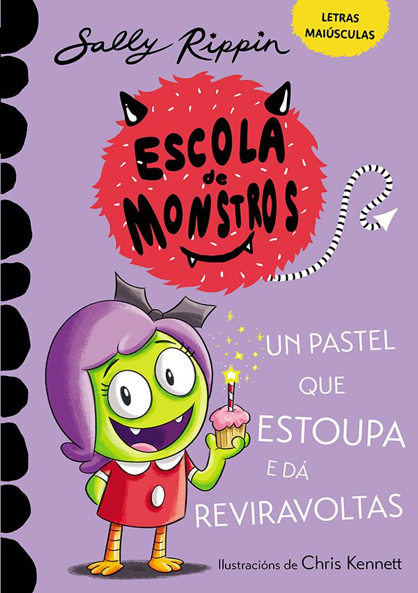 Aprende a ler na Escola de Monstros 5. Un pastel que estoupa e d&aacute; reviravoltas