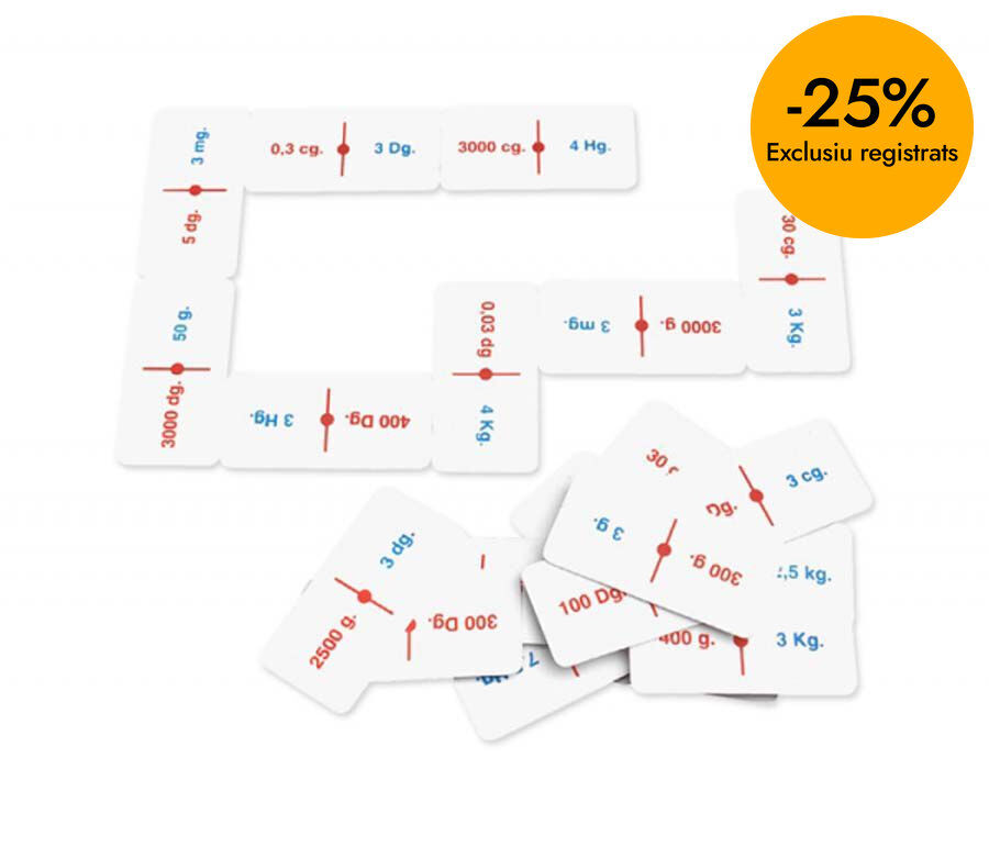 Domin&oacute; de peso