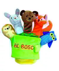 Llibre guant: al bosc Ed. Abacus Llibre guant: al bosc Ed. Abacus